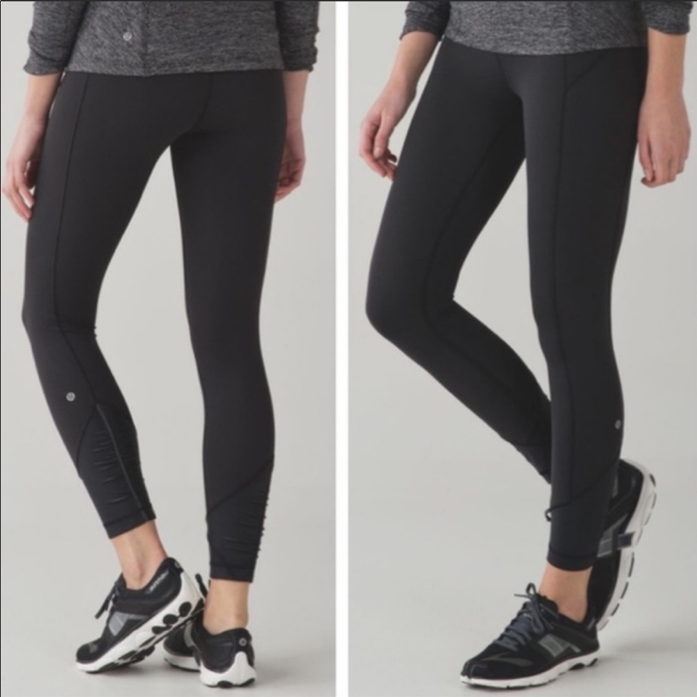 Lululemon Pace Queen Black Tights Size 12